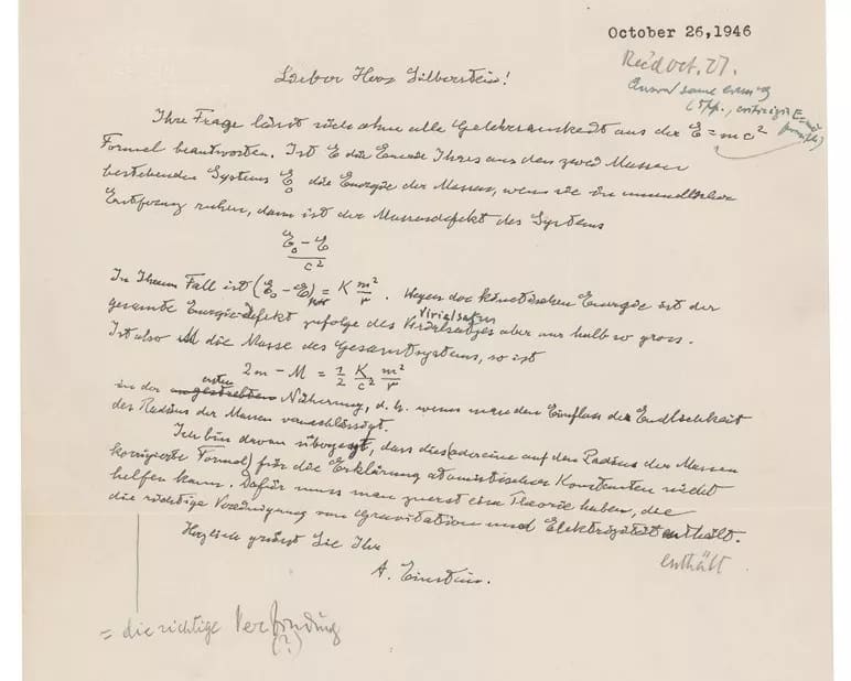 scrisoare A. Einstein teoria1