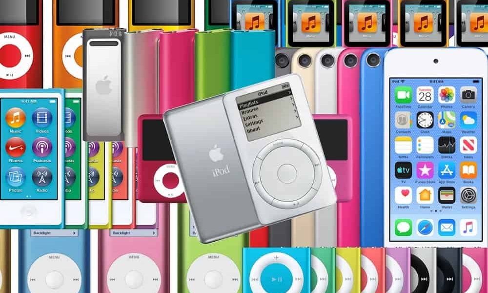istoria iPod